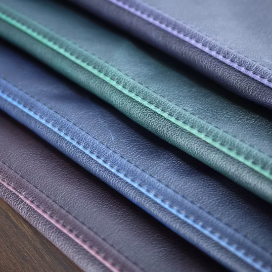 Chameleon material PU Leather 2019 Design Garment Fabric